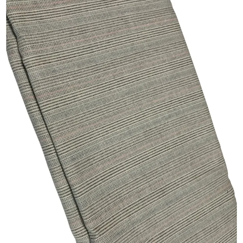 Cream Cotton Striped Fabric 2.5 Yds 60